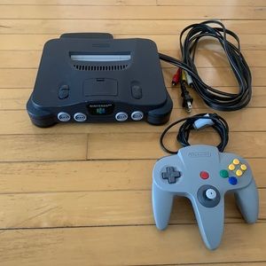Nintendo 64 and Controller